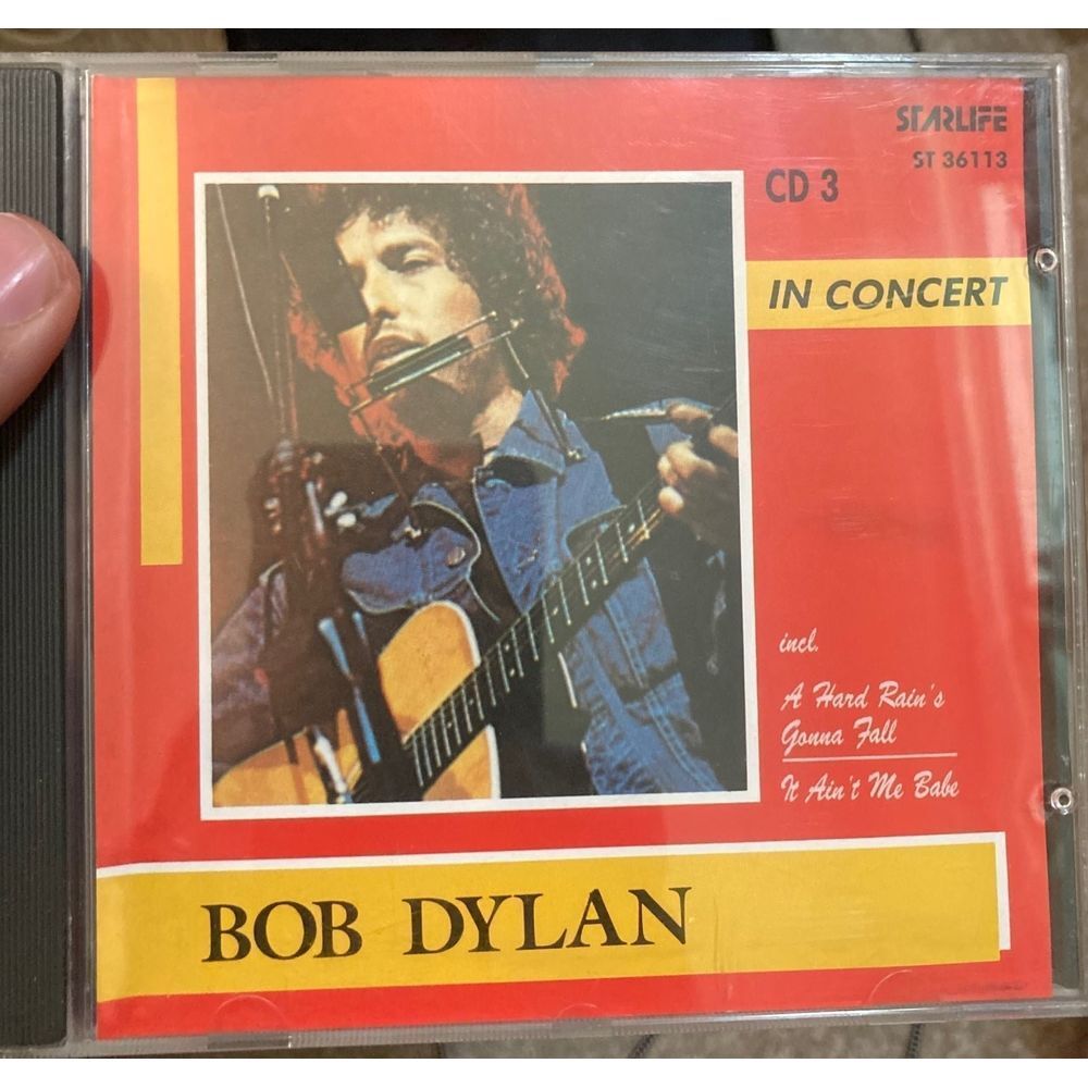 Bob Dylan CD Live In Concert‎ Starlife Series Vol 2
